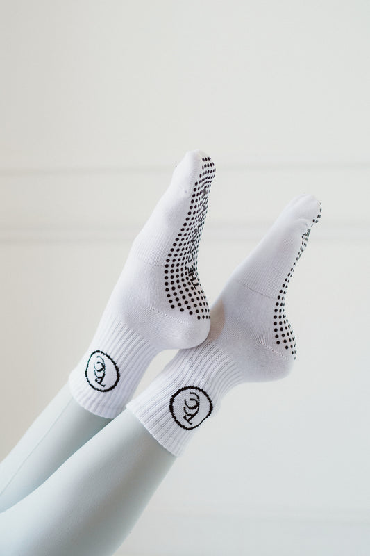 TCC Original Round Logo Grip Socks