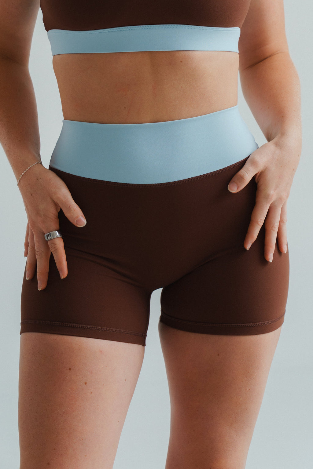 TCC Two-Tone 4" Biker Shorts