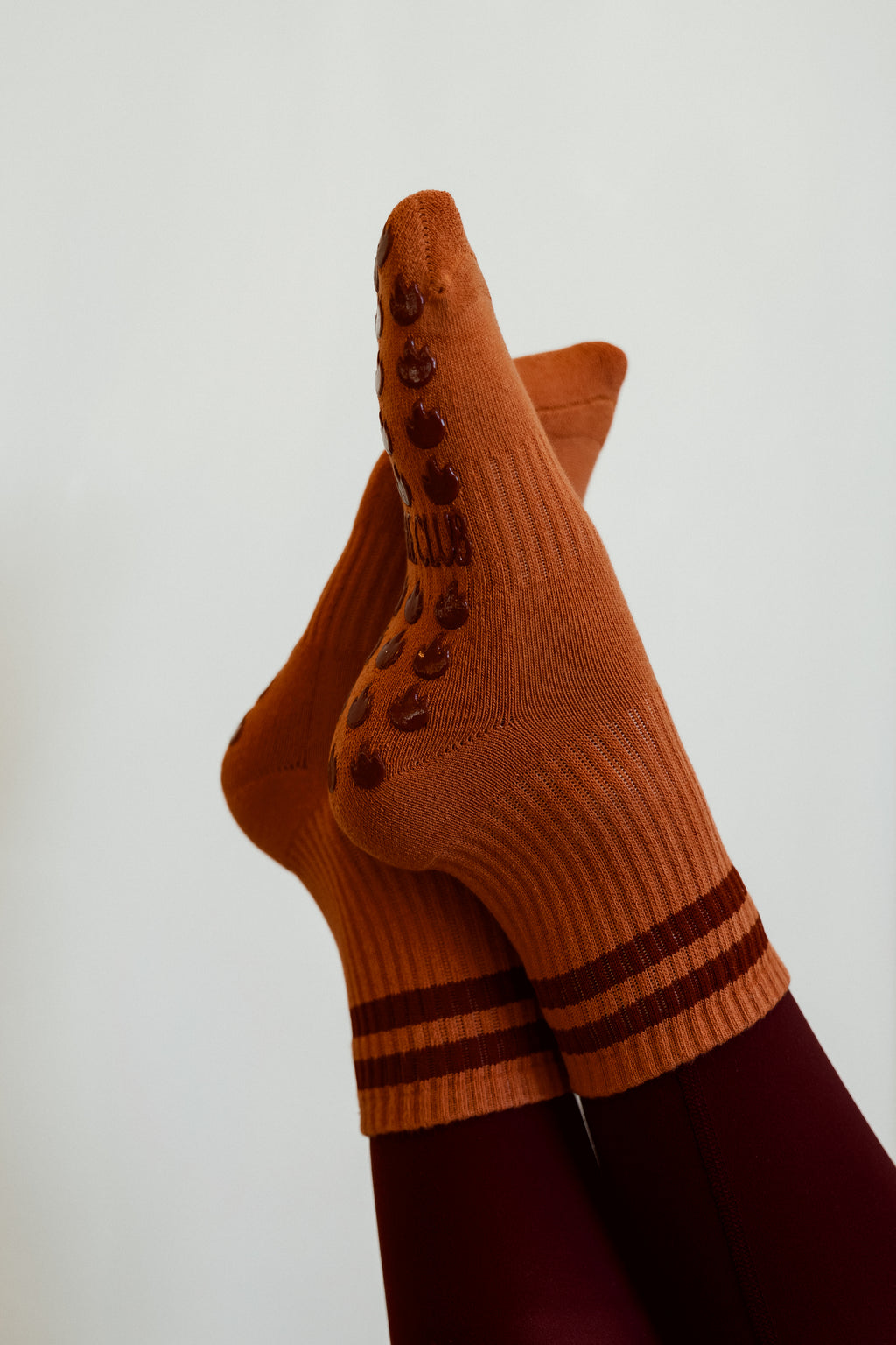 TCC Contrast Stripe Grip Sock