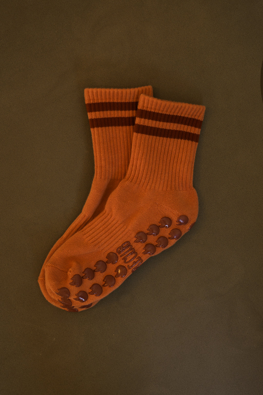 TCC Contrast Stripe Grip Sock