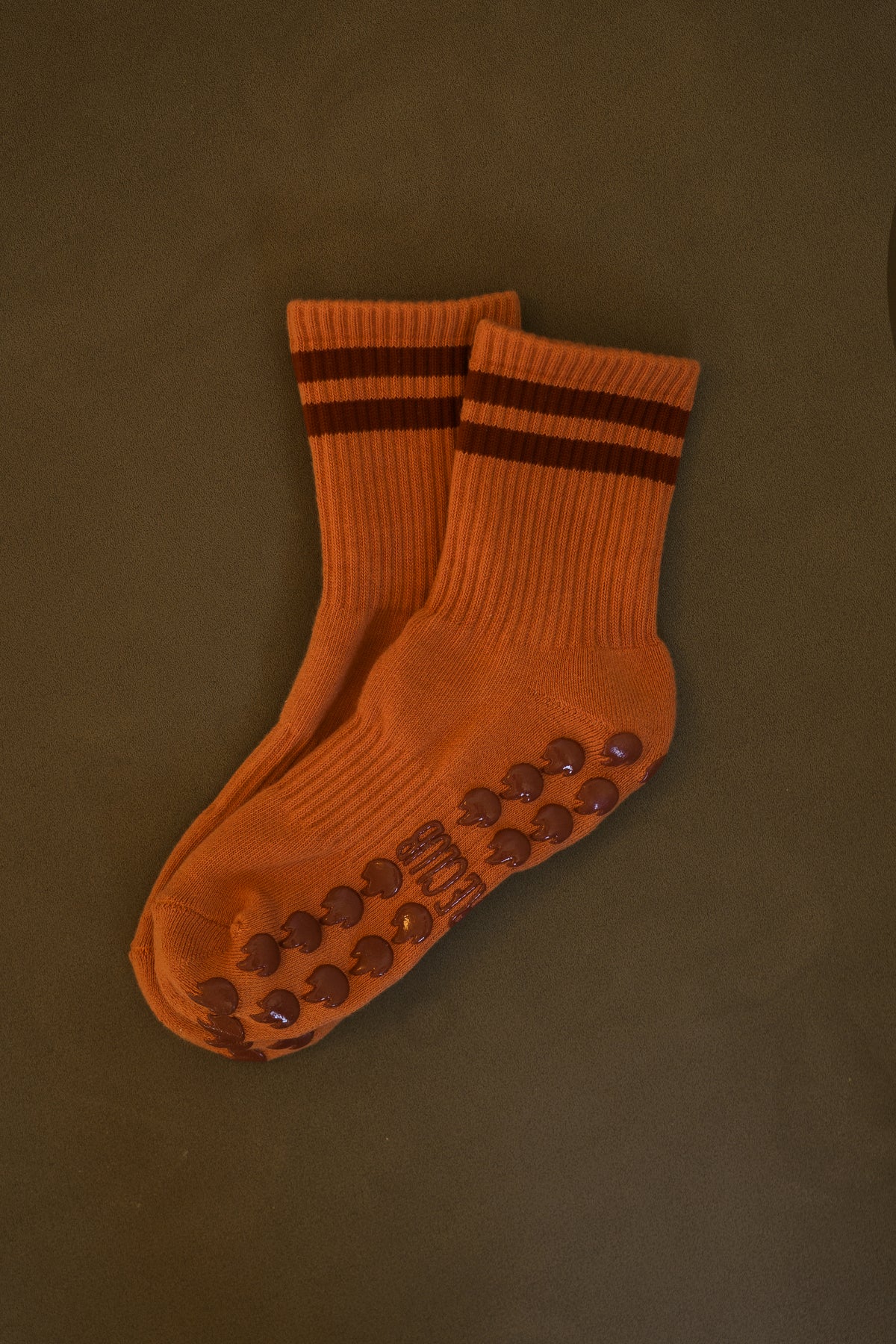 TCC Contrast Stripe Grip Sock