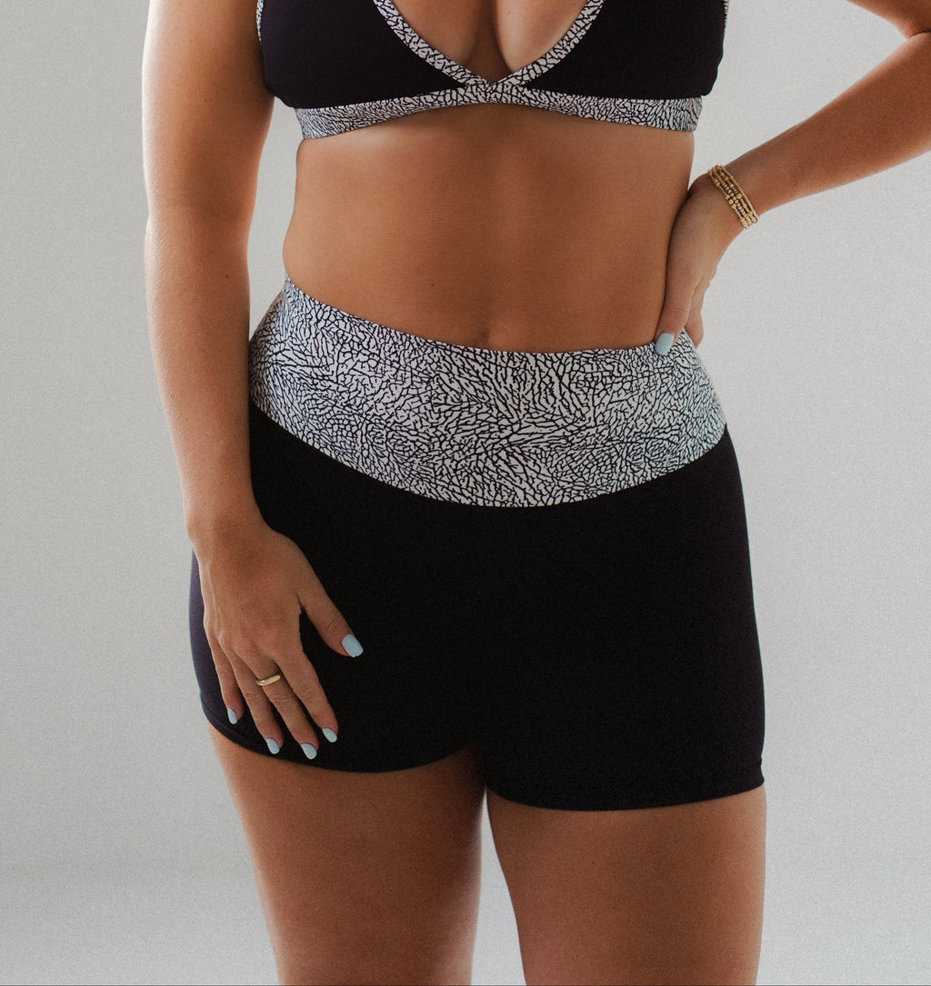 TCC Two-Tone 4" Biker Shorts