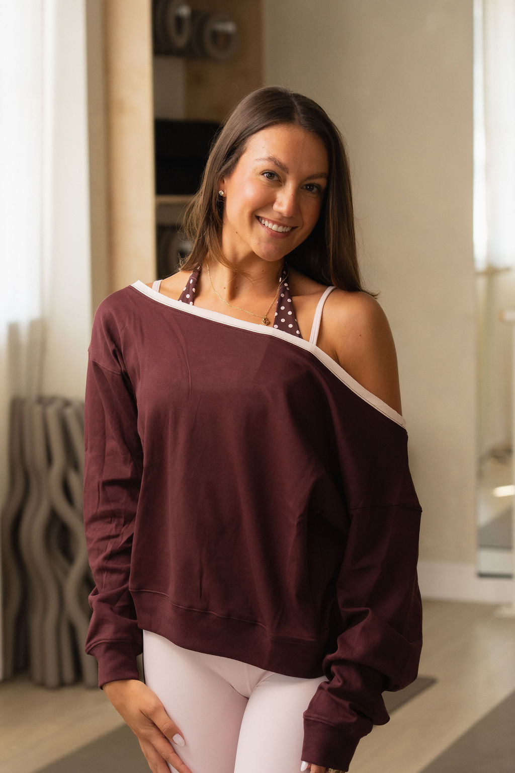 TCC Off-The-Shoulder Long Sleeve