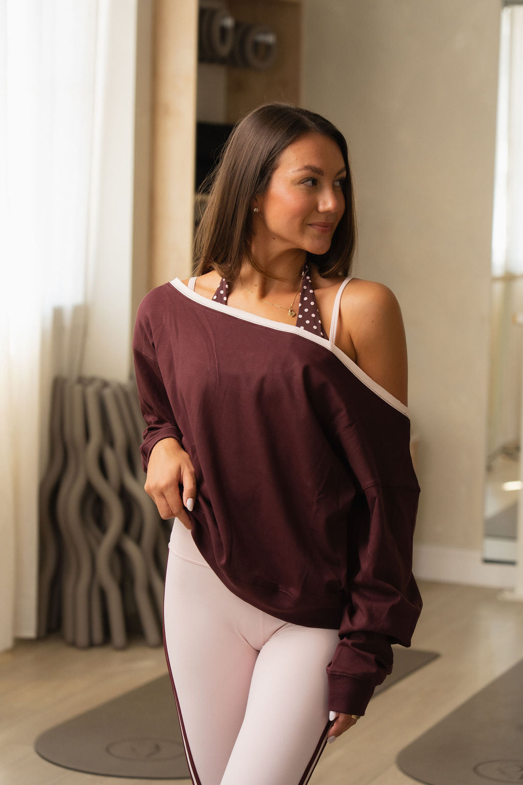 TCC Off-The-Shoulder Long Sleeve
