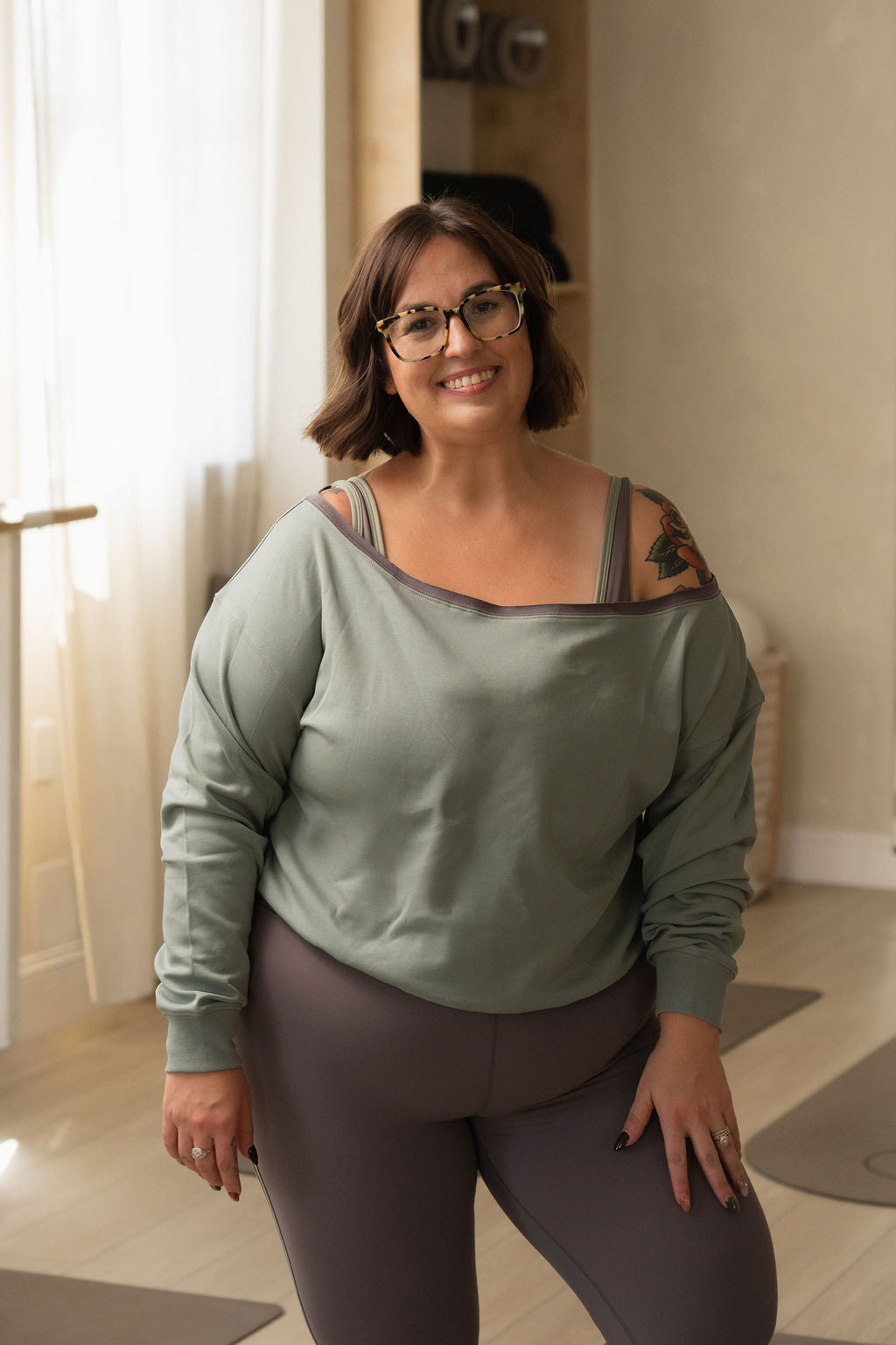 TCC Off-The-Shoulder Long Sleeve