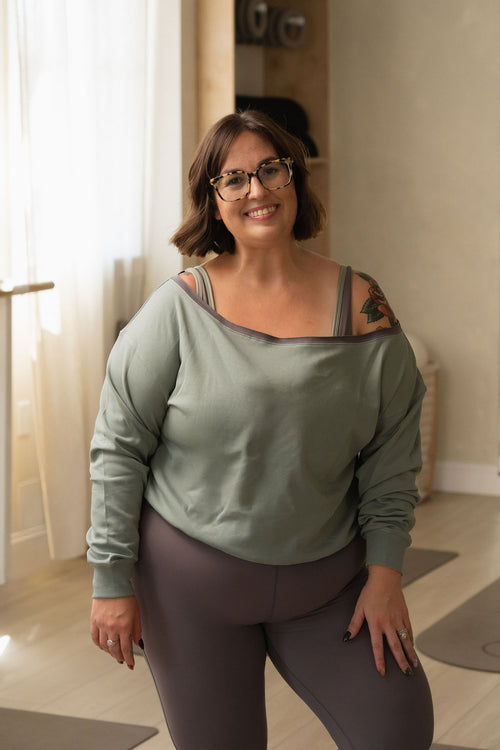 TCC Off-The-Shoulder Long Sleeve