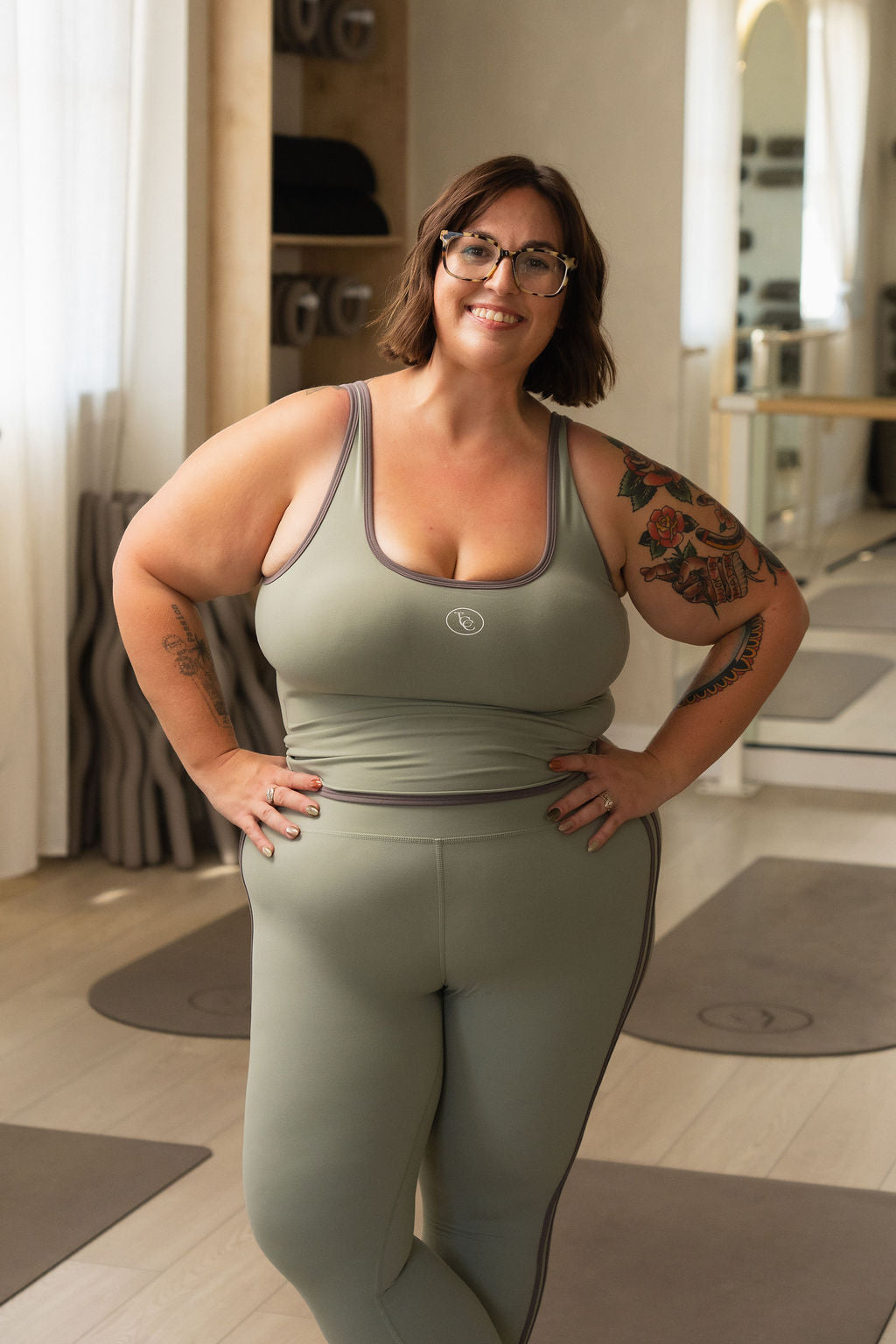 TCC Contrast Stripe Leggings