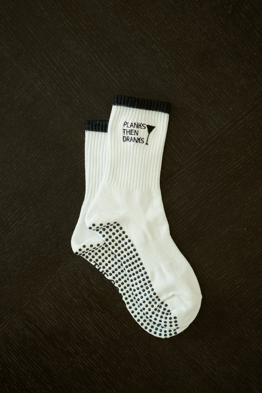 TCC Planks than Dranks Grip Sock
