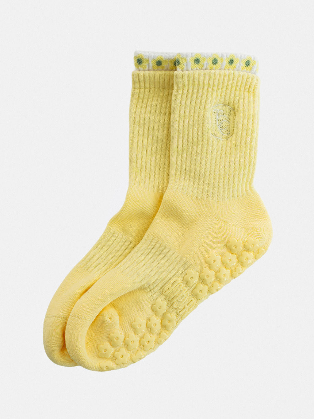 TCC Layered Cuff Grip Sock