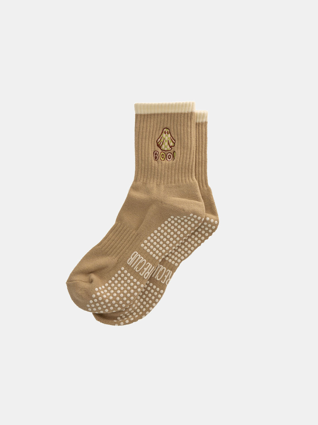 TCC 'Boo' Pilates Grip Socks