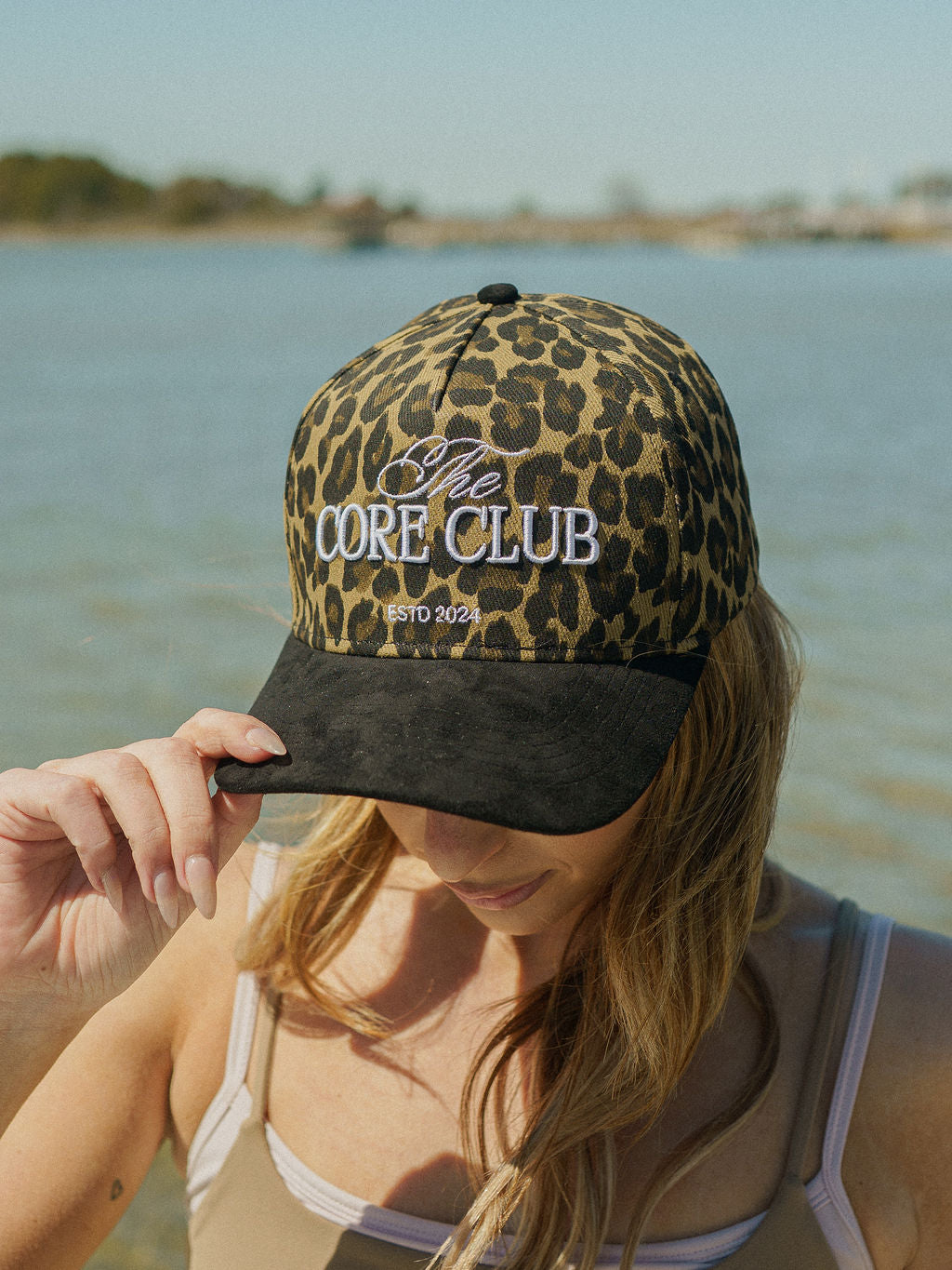 TCC Cheetah Print Baseball Hat | Pilates Outfit Accessory