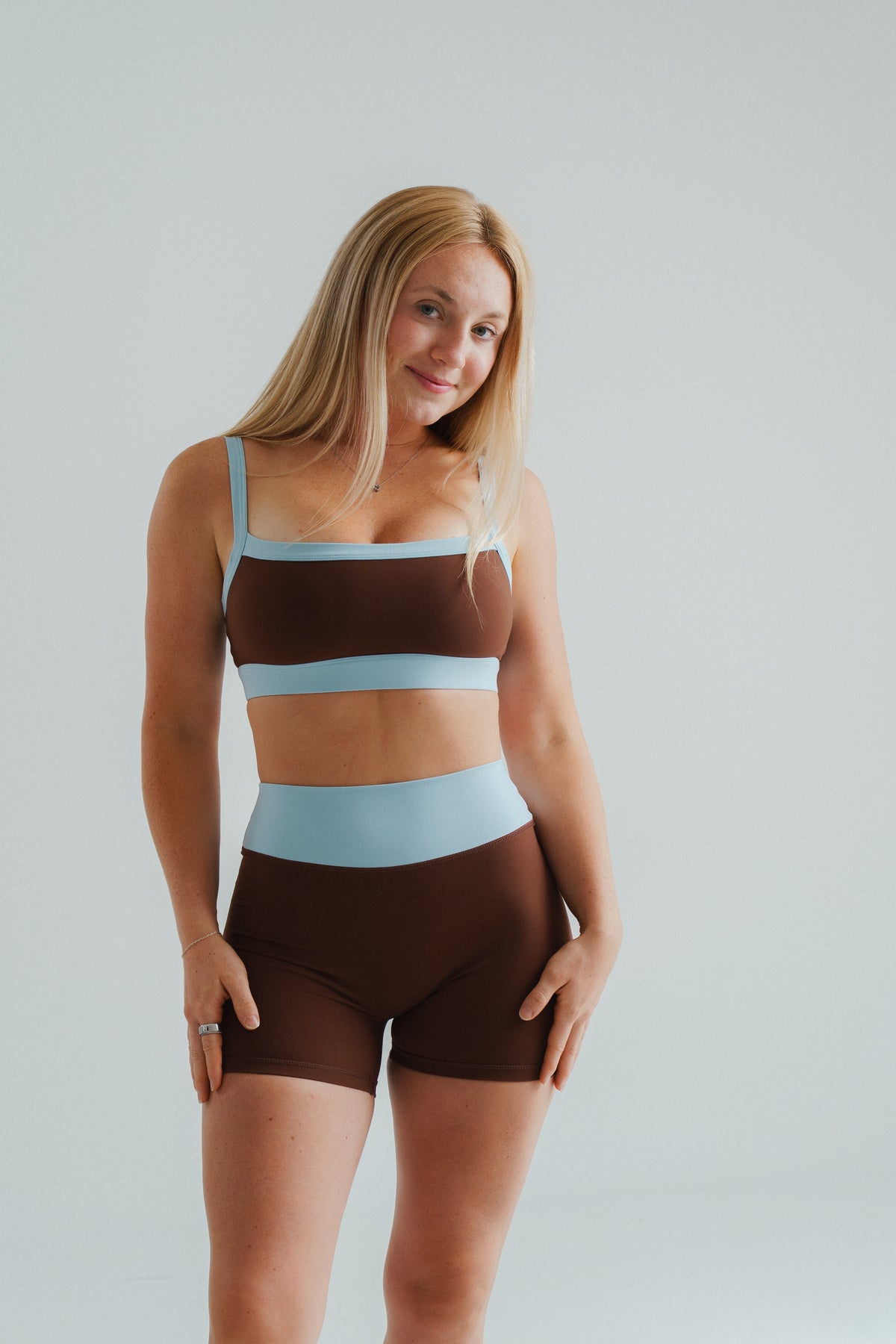TCC Two-Tone 4" Biker Shorts