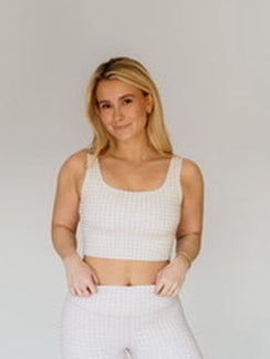 TCC Picnic Gingham Pilates Tank Top