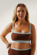 TCC Contrast Trim Square Bra