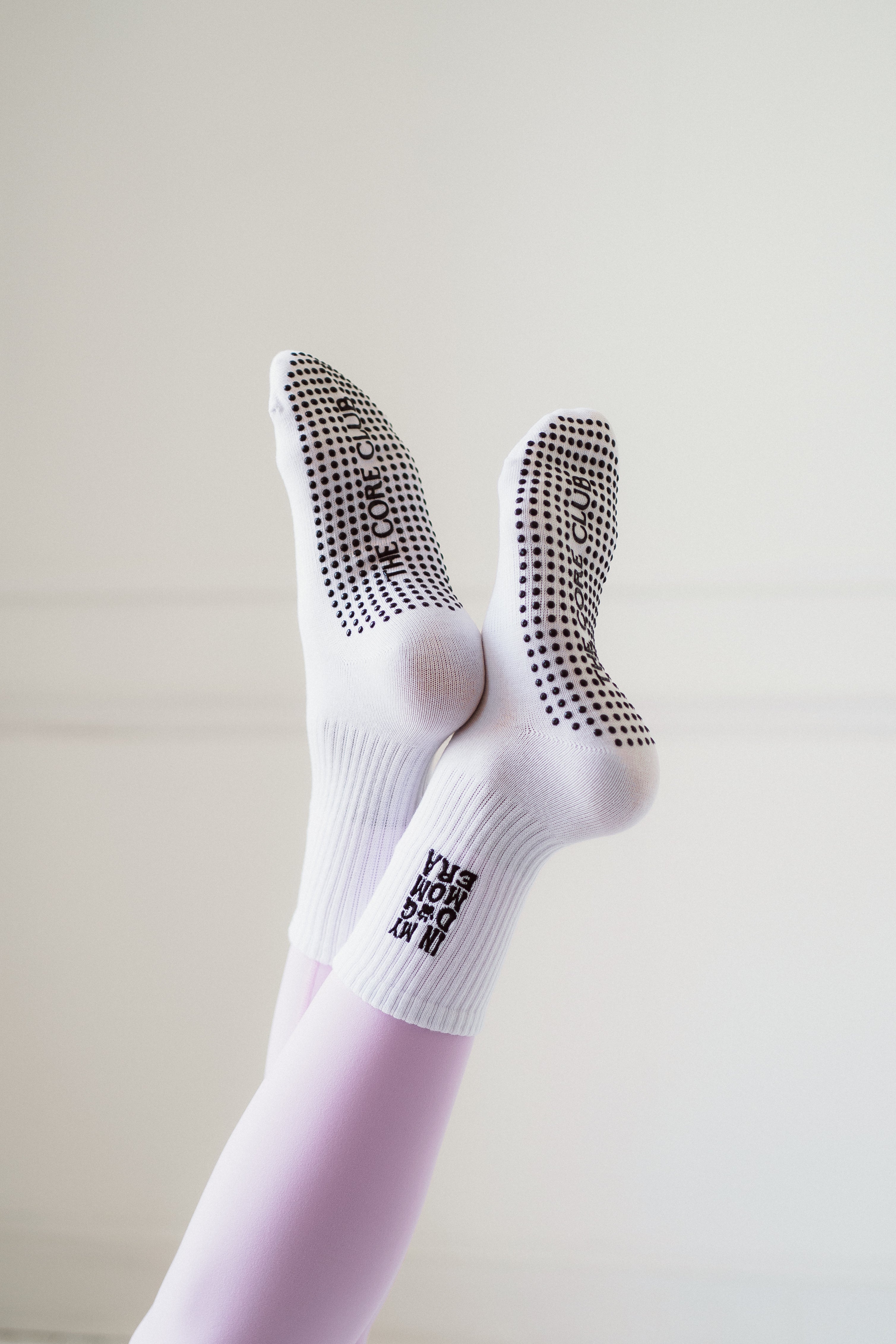 TCC core club dog mom era grip socks