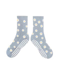 TCC Blue Daisy Grip Sock